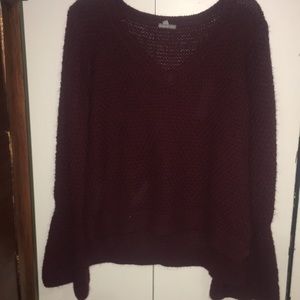 Maroon sweater